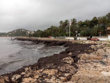 Temporal en la costa de Dénia 01