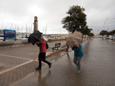 Temporal en la costa de Dénia 02
