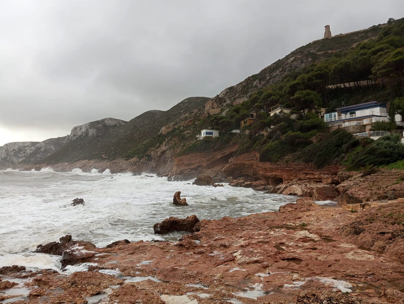 Temporal en la costa de Dénia 03