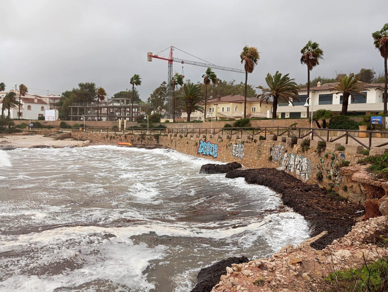 Temporal en la costa de Dénia 07