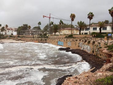Temporal en la costa de Dénia 07
