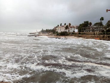 Temporal en la costa de Dénia 08