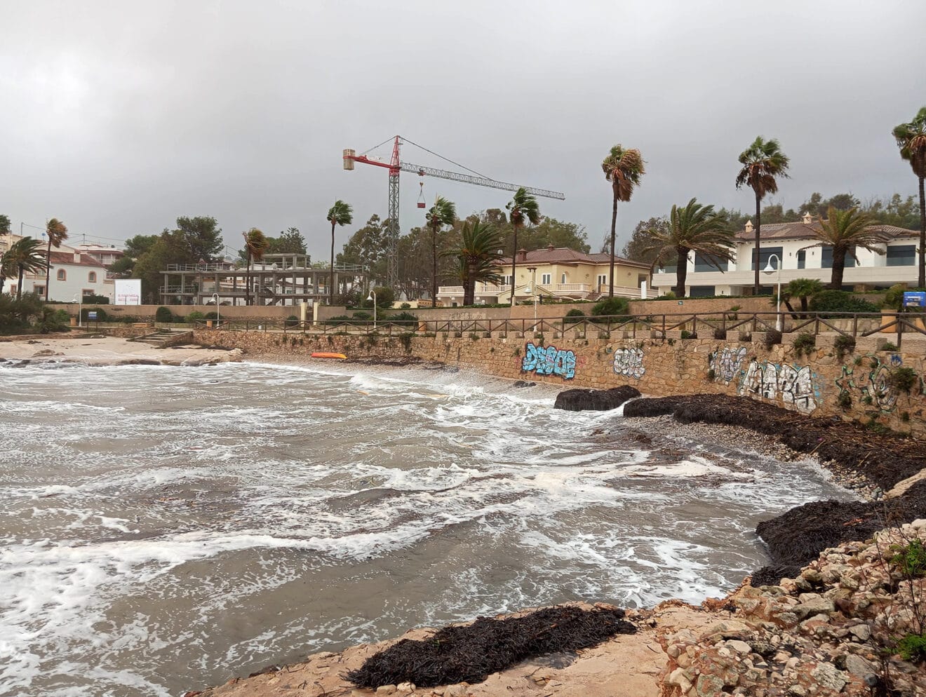 Temporal en la costa de Dénia 09