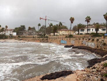 Temporal en la costa de Dénia 09