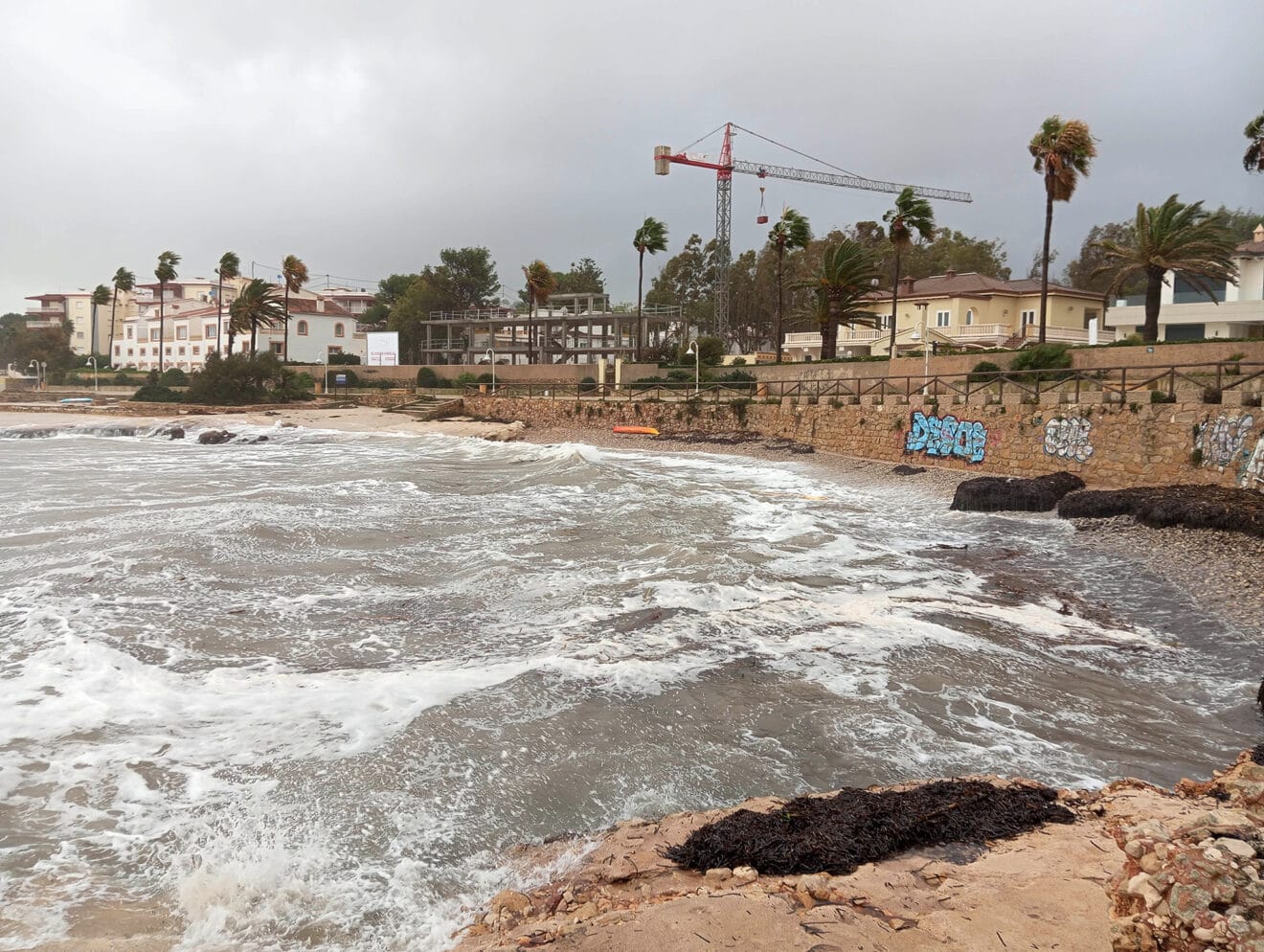 Temporal en la costa de Dénia 10