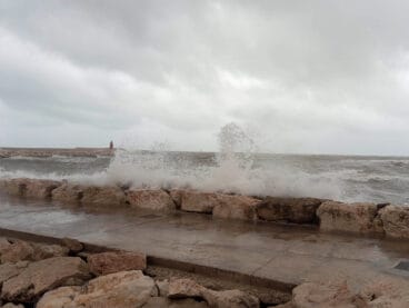Temporal en Les Rotes