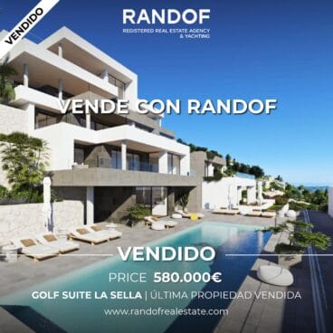 Última propiedad vendida por RANDOF REAL ESTATE en Golf Suite La Sella