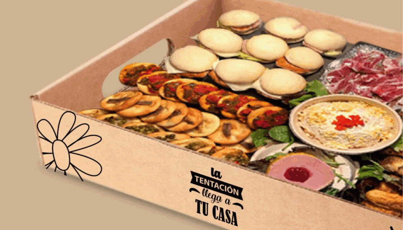 Canela te lleva tu catering personalizado a tu hogar con su tienda de comida a domicilio