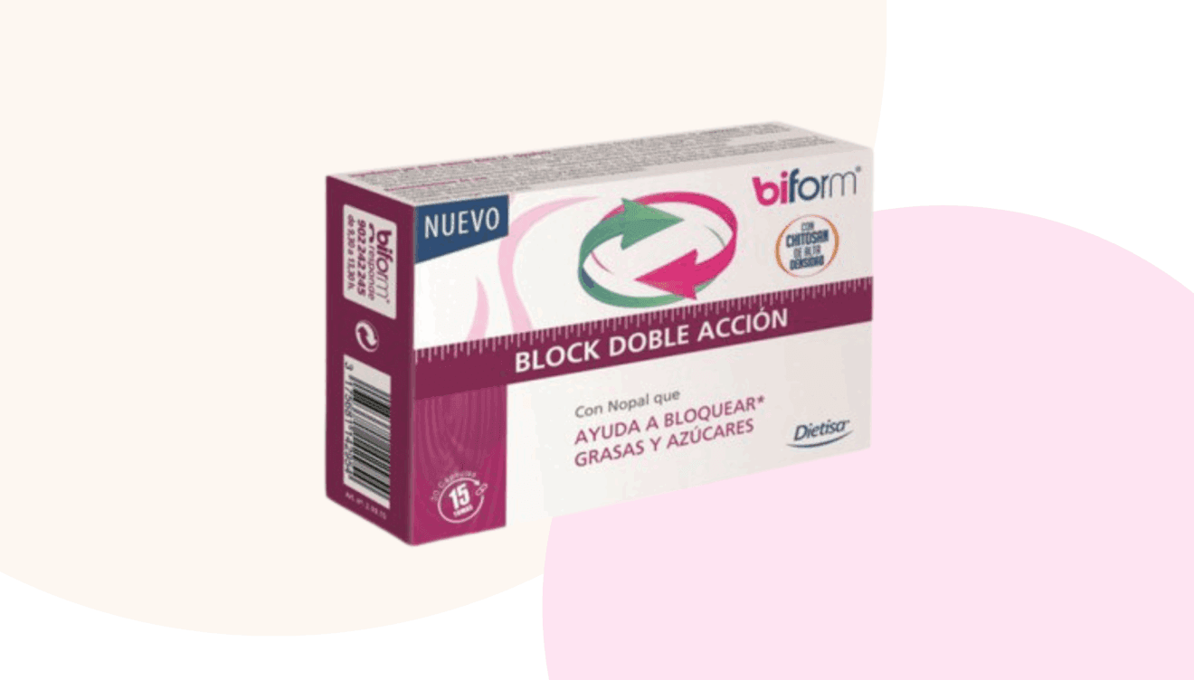 Con Block Doble Acción, podrás disfrutar de las fiestas sin sentirte sobrecargado por los alimentos