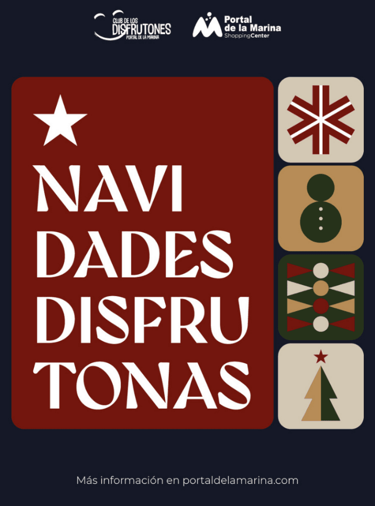 Disfruta de la Navidad con las actividades de Portal de la Marina