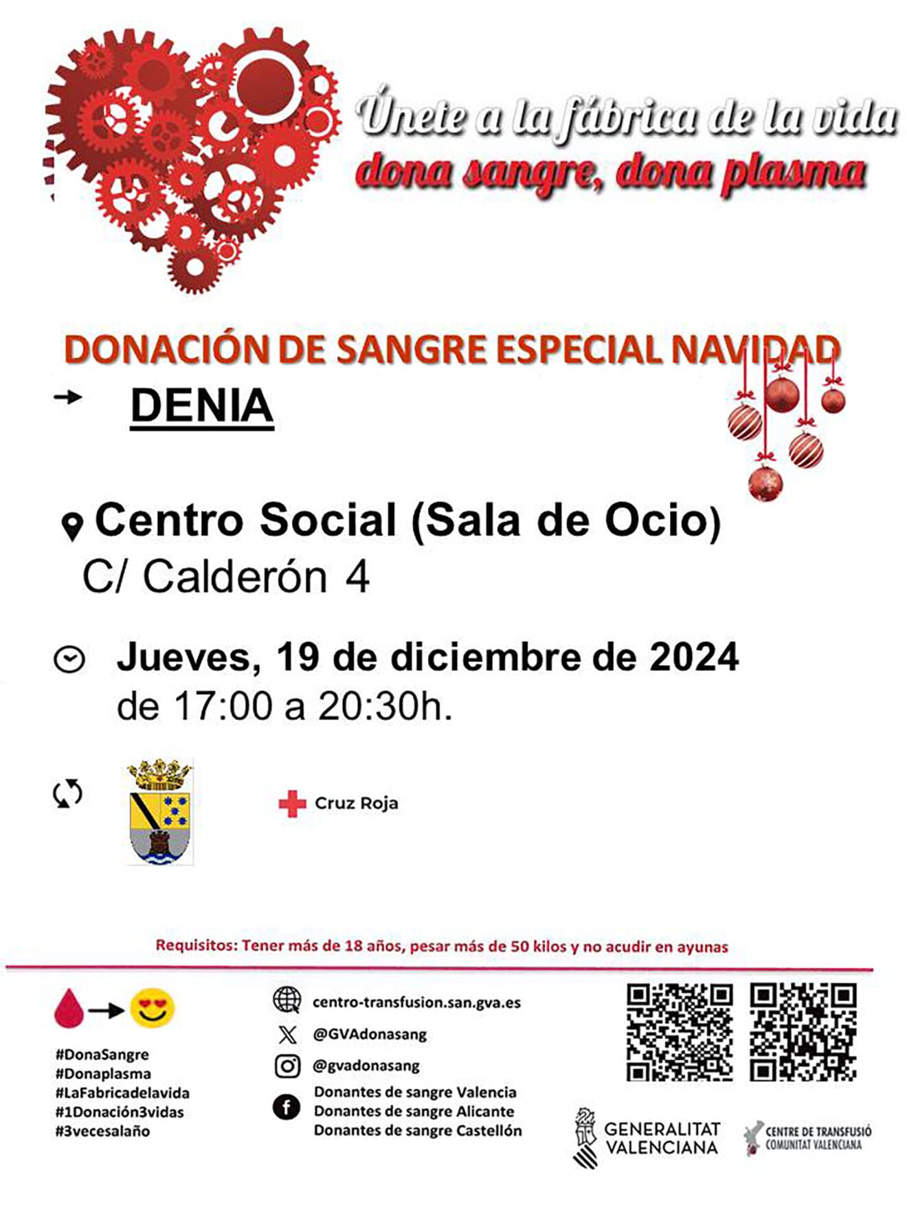 Donación de Navidad en Dénia