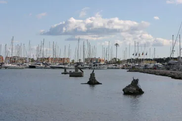 Duques de Alba en el Puerto de Dénia. Josep Gisbert Santonja.