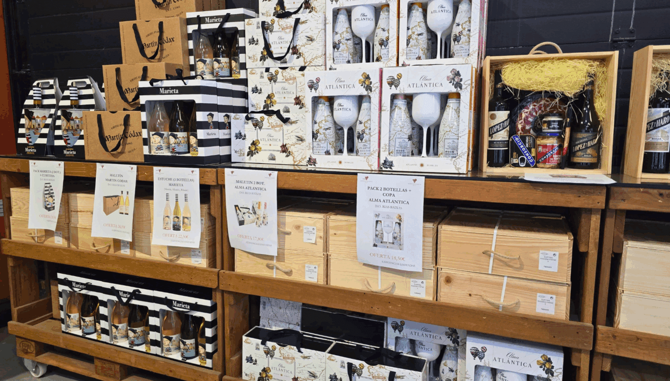 Elige cestas de Navidad con los mejores vinos y productos gourmet para regalar o disfrutar