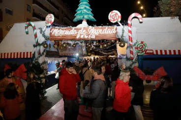 Entrada al Mercado de Navidad