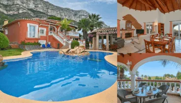 Esta villa en Dénia para 8 personas tiene todo lo que necesitas para unas vacaciones inolvidables en la Costa Blanca