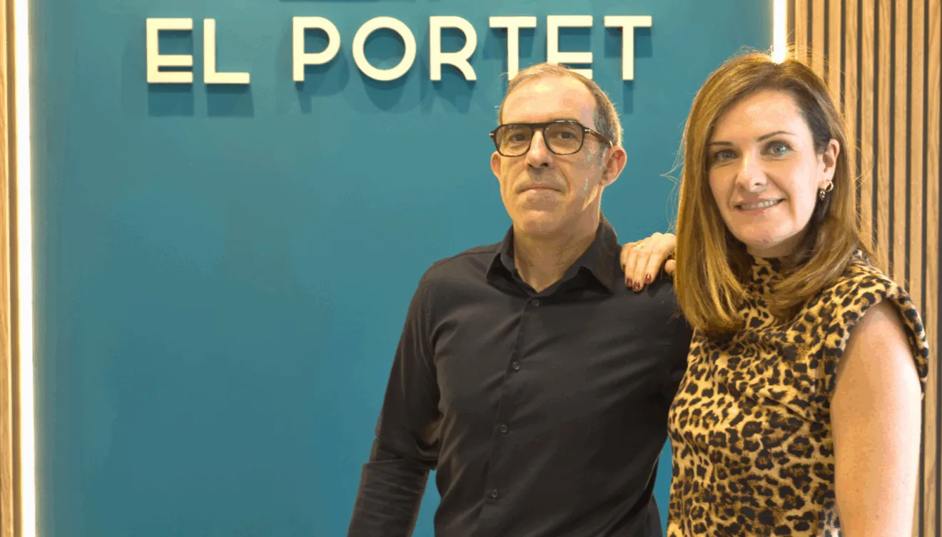 Fernando y María Pilar, los fundadores de El Portet Inmobiliaria