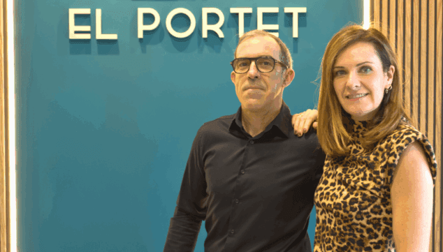 Imagen: Fernando y María Pilar, los fundadores de El Portet Inmobiliaria