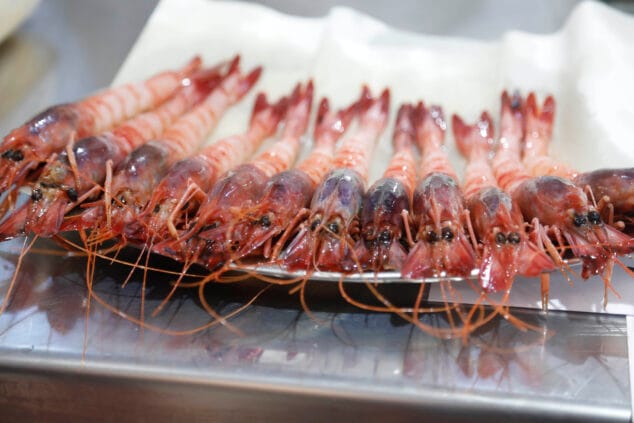 ¿Cuánto gastarán las familias de Dénia en las comidas de Navidad? 3 Imagen: Gamba Roja de Dénia