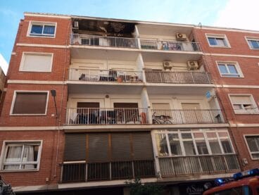 Incendio en una vivienda de Dénia (1)