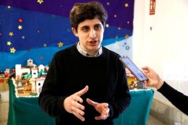 Óscar Lasarte en sus declaraciones para los medios