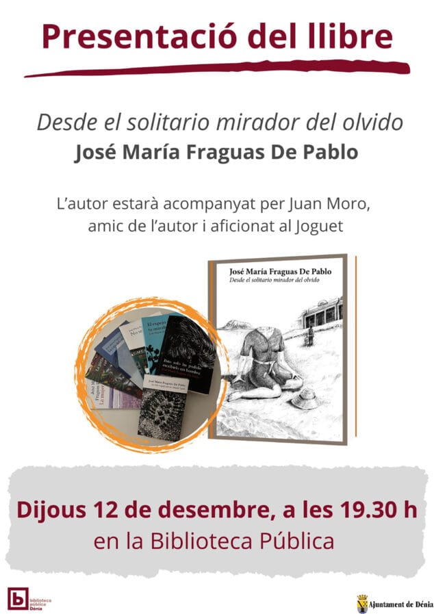 Imagen: Presentación de Desde el solitario mirador del olvido