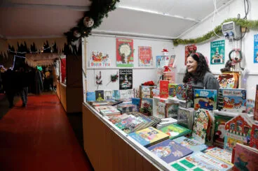 Puesto de libros