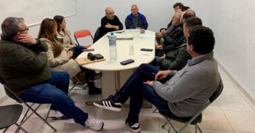 Reunión de la ejecutiva del PSPV-PSOE de Dénia (archivo)