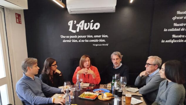 Imagen: Rueda de prensa del balance anual del PP