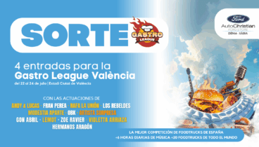 Sorteo Auto Christina de 4 entradas para la Gastro League