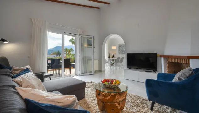 Casa Corto: disfruta de una escapada perfecta con unas unas instalaciones de ensueño 12 Imagen: Una salón abierto para mejorar la comodidad
