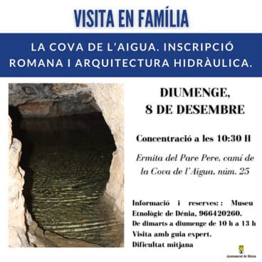 Visita guiada a la Cova de l’Aigua