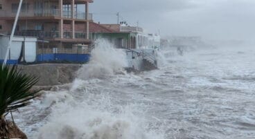 Asi se vivió el temporal Gloria de 2020 en Dénia 7