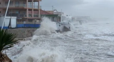 Asi se vivió el temporal Gloria de 2020 en Dénia 7