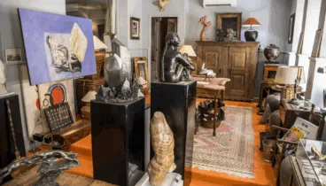 cuadros esculturas y muebles de coleccionista