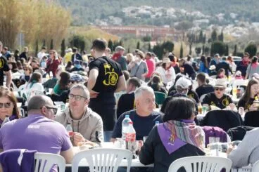 Dinar del Germanor de las Fallas de Dénia 2024