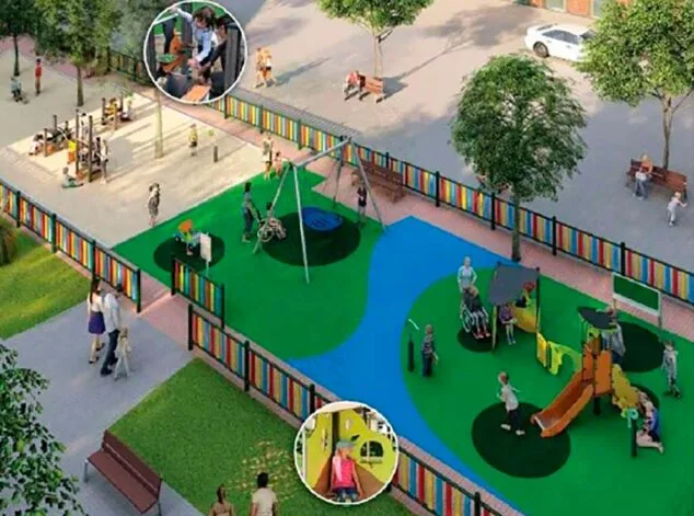 Imagen: Diseño proyectado para el parque