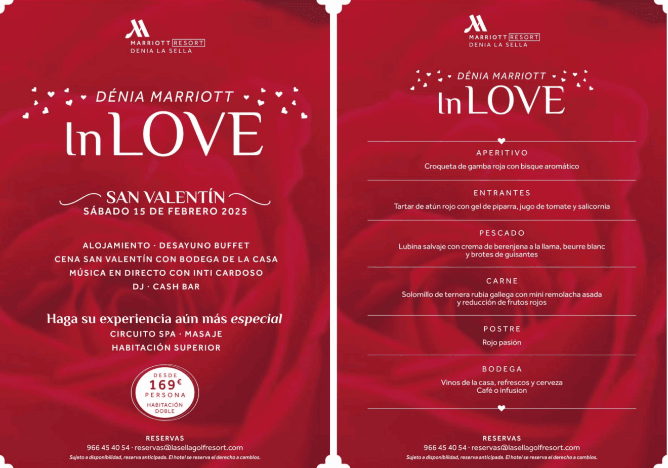 Disfruta de una velada especial en Hotel Dénia Marriott