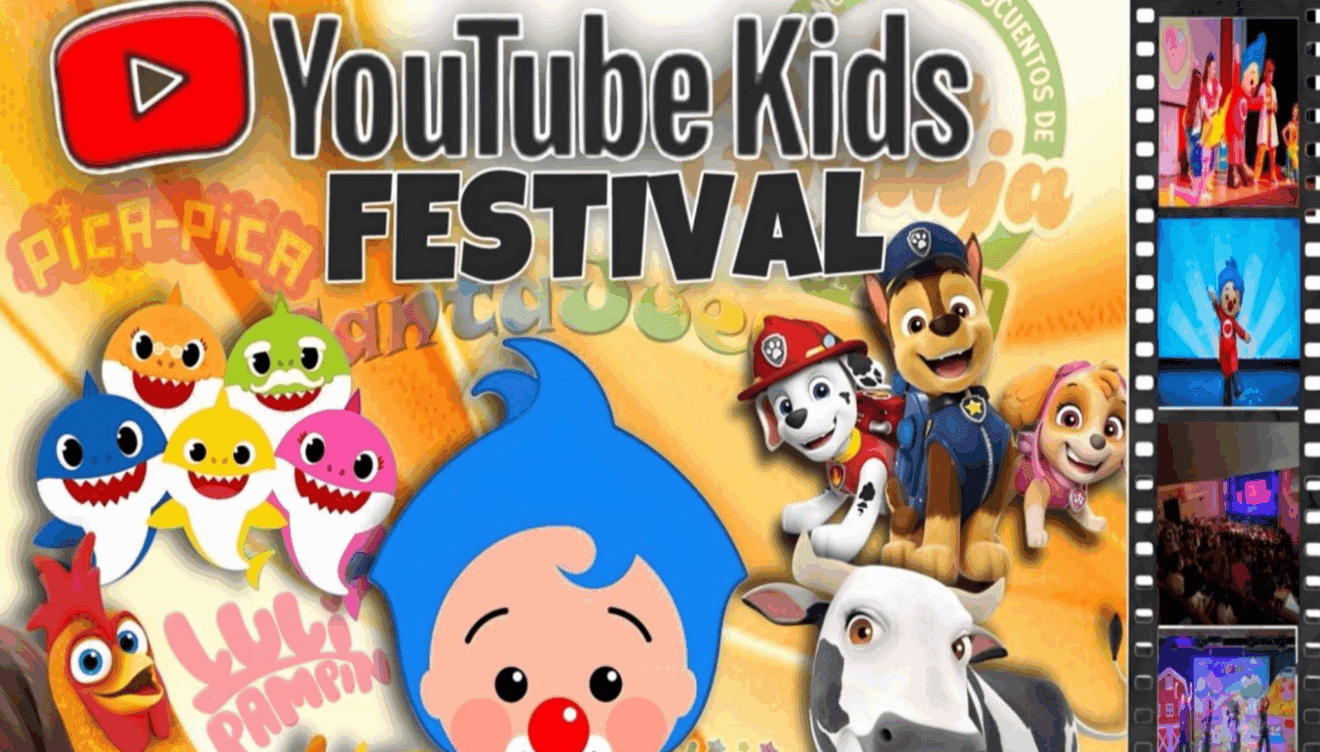 El YouTube Kids Festival llega a Dénia con un espectáculo inolvidable para los más pequeños