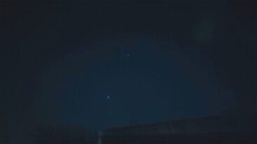 estacion espacial internacional observada desde els poblets el 12 de enero de 2025