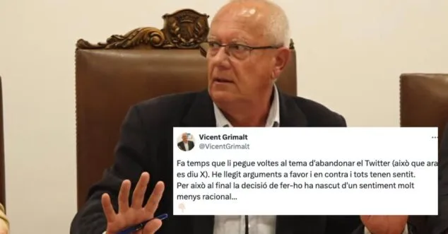 grimalt abandona twitter
