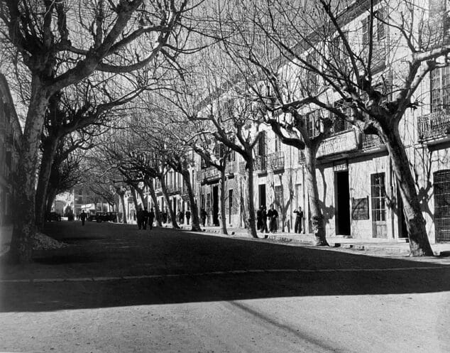Imagen: Marqués de Campo en la Dénia de 1947 | Fotografía de Francisco Sánchez (Arxiu Municipal)
