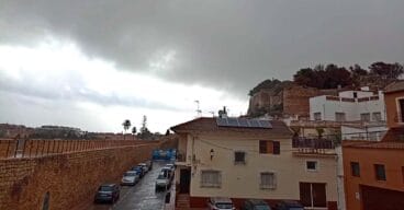 nubes sobre denia