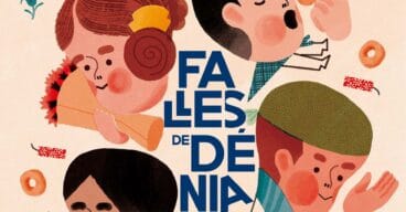 portada de las fallas de denia 2024