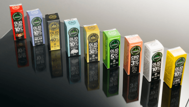 Imagen: Aceites con CDB en Cannabis Store
