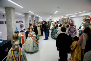 Ambiente en la Exposició del Ninot de Dénia 2026