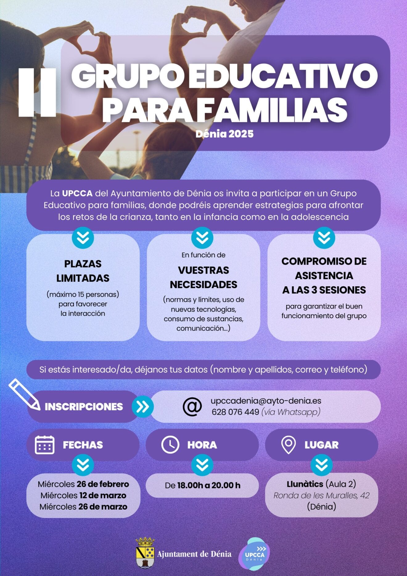 Cartel grupo educativo UPPCA