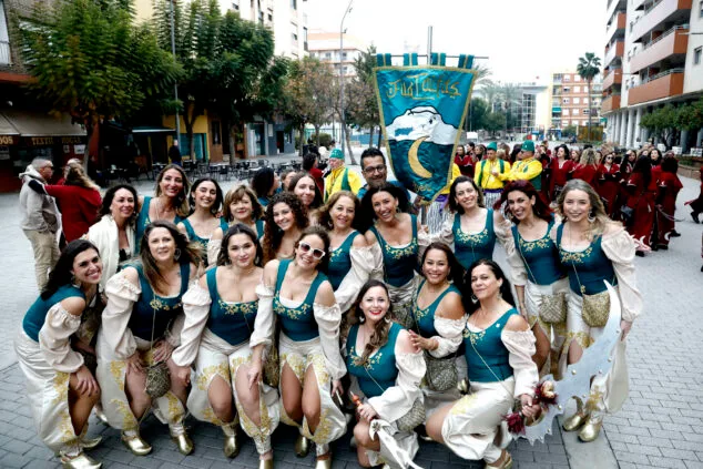Así se vivió el Mig Any de Moros y Cristianos de Dénia: todas las fotos de las filaes 47 desfiler de mig any de denia 2025 47