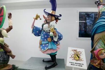 Ninot 2025 de la falla Baix la Mar