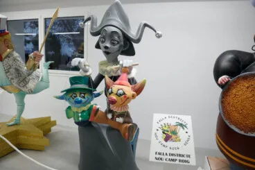 Ninot 2025 de la falla Nou Camp Roig