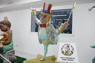 Ninot 2025 de la falla Port Rotes